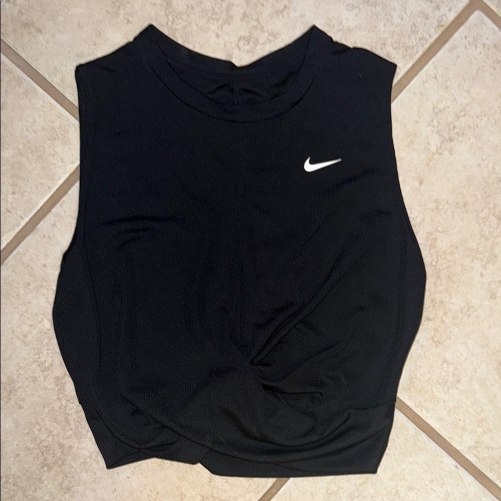 Nike Women's Black Crop Top